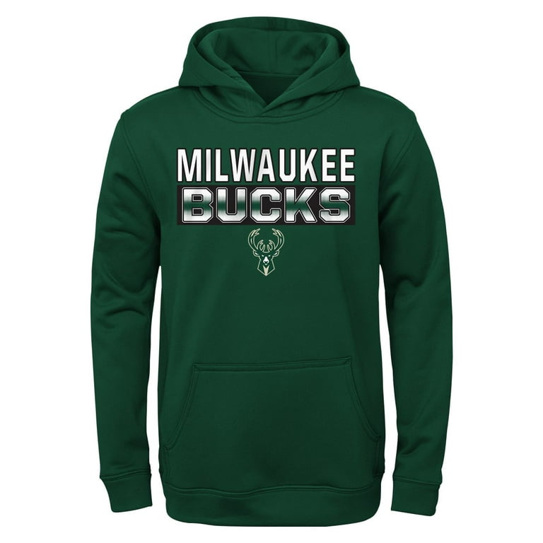Milwaukee Bucks Boys 4-18 LS Fleece Hoodie 9K2BXBDGW L10/12