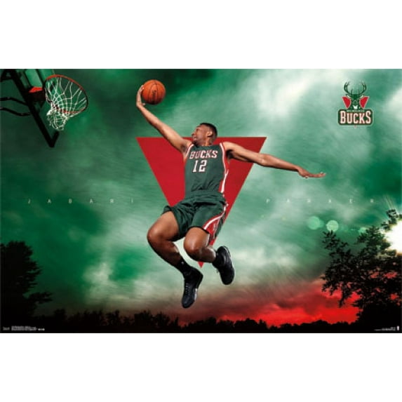 Milwaukee Bucks - J Parker 14 Laminated Poster Print (24 x 36)