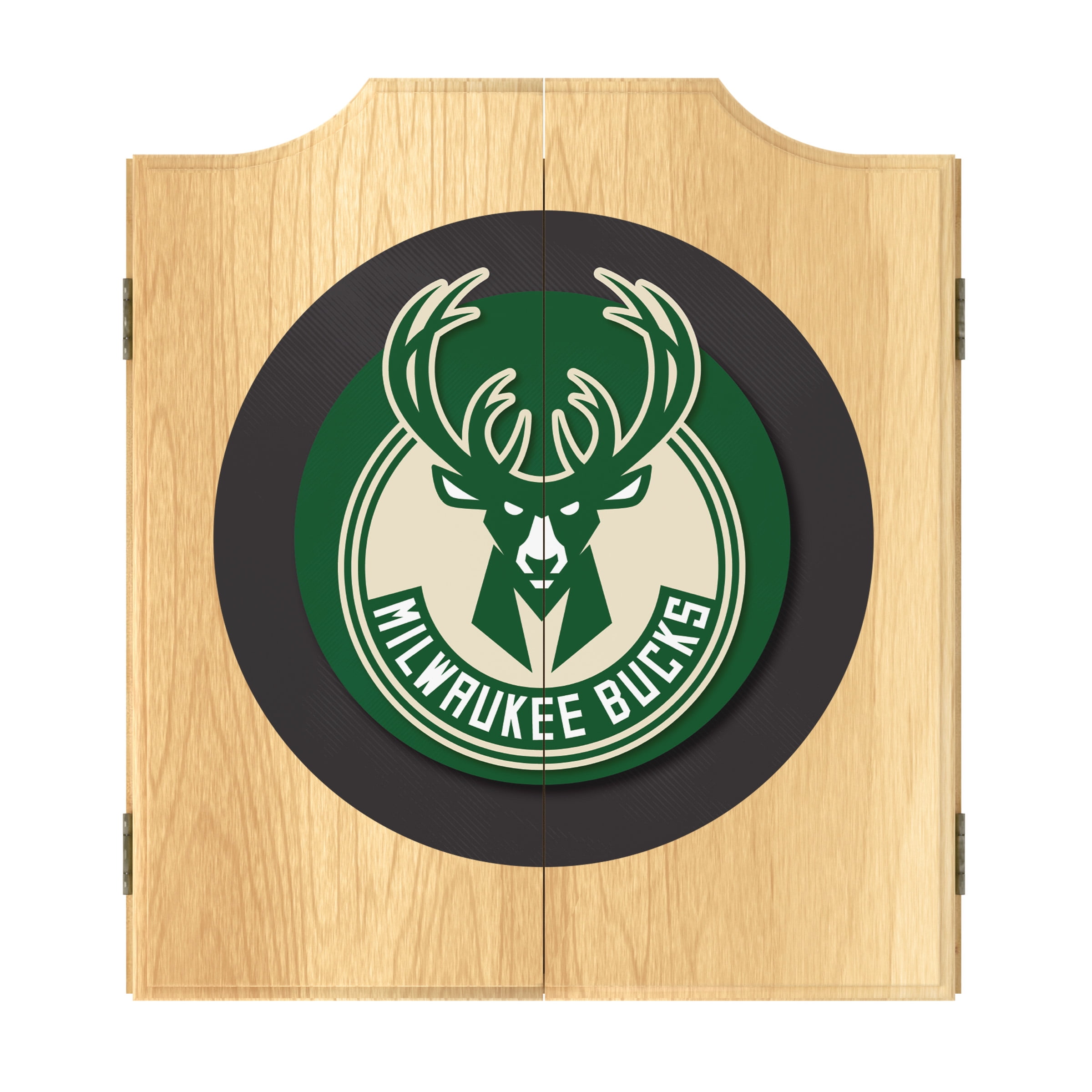Milwaukee Bucks Logo Dart Board Set