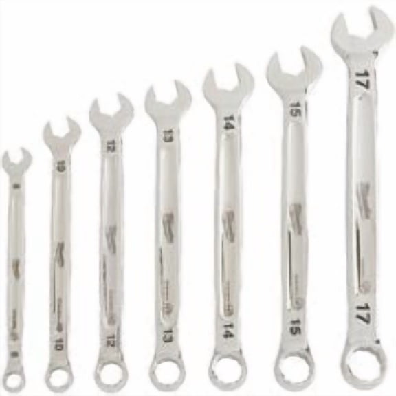 Milwaukee Elec.Tool Milwaukee 7-Piece Metric Combination Wrench Set