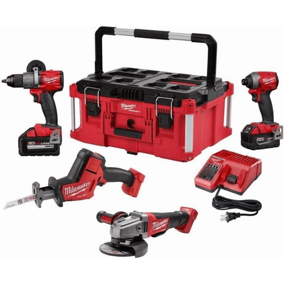 Milwaukee Electric - M18 4-Tool Combo KIT