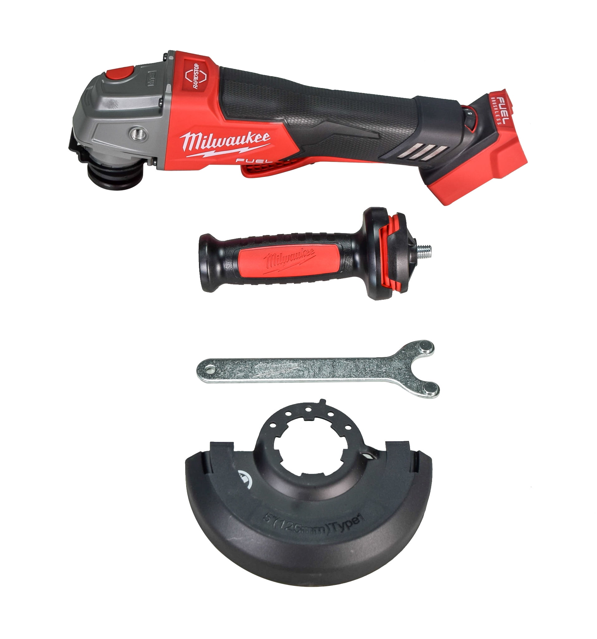 Milwaukee 18V Brushless Power Tool Fuel 4 1 2 5 Cordless Variable Speed Braking Grinder 2888 20 Walmart