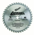 thumbnail image 1 of Milwaukee GIDDS2-811855 Circular Saw Blade 7-1/4" High Speed Steel Slotted Metal Cutting Saw Blade with 5/8" and Diamond Knockout Arbor, 1 of 1