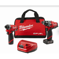 thumbnail image 1 of Milwaukee Electric Tools 2598-22 M12 Fuel 2 Pc Kit- 1/2" Hammer Drill & 1/4" Impact, 1 of 3