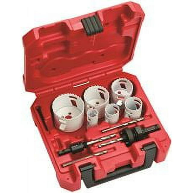 Milwaukee Electricians Ice Hardened Hole Saw Kit 10 Piece