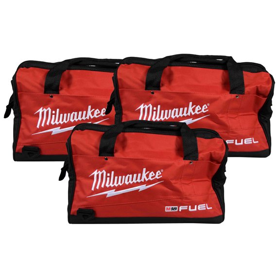 Milwaukee Fuel 13" Heavy Duty Tool Bag - Three Pack