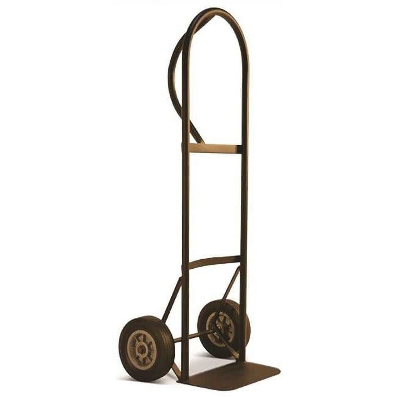 Milwaukee Hand Truck DC30020 600 lbs P-Handle Truck with 8 in. Solid Tire, Black