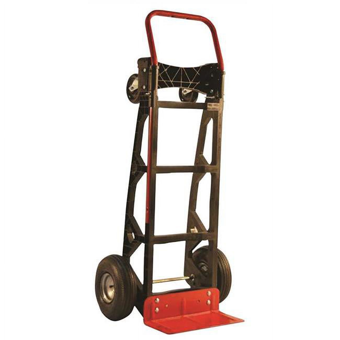 Milwaukee Hand Truck DC40611 600 lbs Poly Convertible Hand Truck with