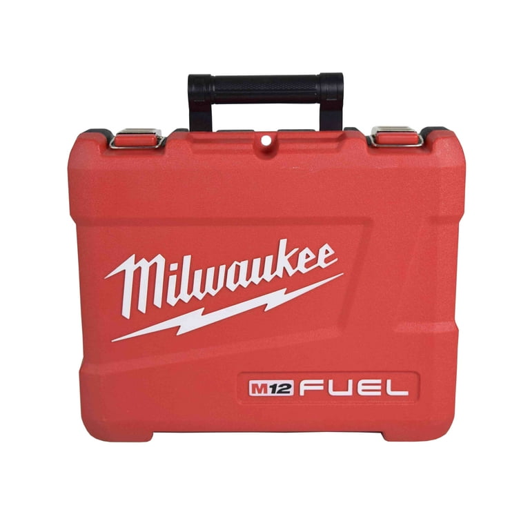 Milwaukee Heavy-Duty Red Hard Plastic Tool Case