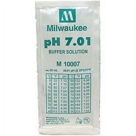 Milwaukee Instruments Buffer Solution Milwaukee M10007B - 20 ml Packet 7.01 Buffer Solution 25/Cs