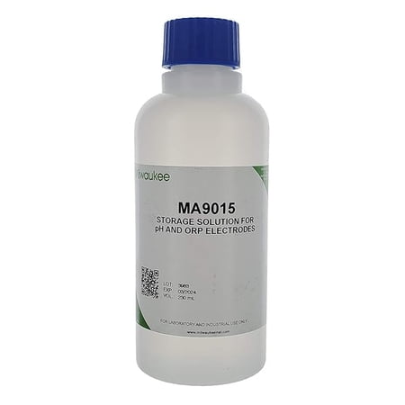 Milwaukee Instruments MA9015 Storage Solution for pH/ORP Electrode, 230 mL Volume