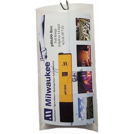 Milwaukee Instruments pH Tester With 1 Point Manual Calibration