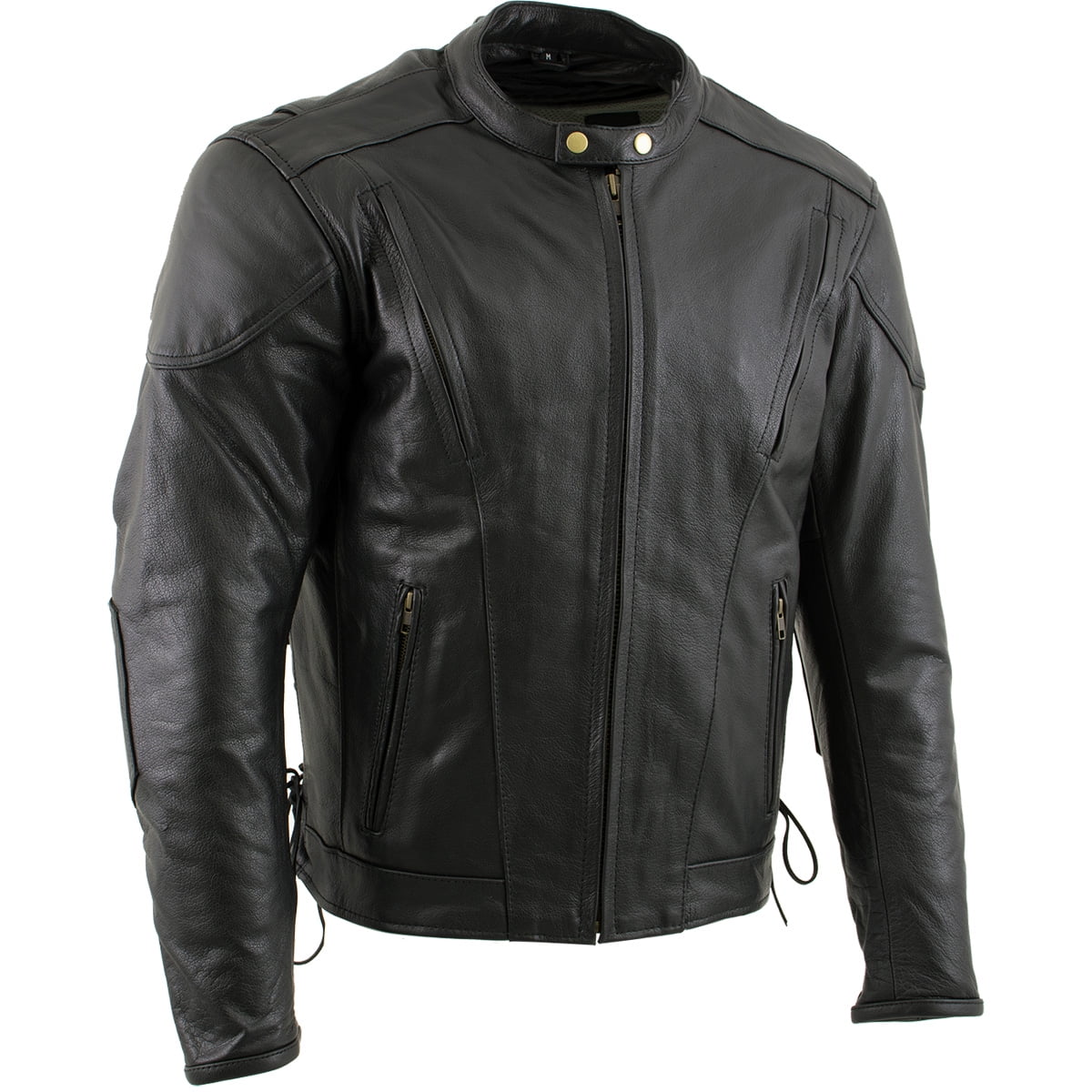 Milwaukee Leather LKM17002 Men's Premium Top Grade Black Leather ...