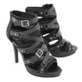 thumbnail image 1 of Milwaukee Leather MBL9451 Women's Black Fashion Casual Stiletto Heeled Sandals with Ankle Strap 8, 1 of 9