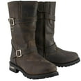 thumbnail image 1 of Milwaukee Leather MBM9063 Men's Classic Distressed Brown Leather Motorcycle Engineer Riding Biker Boots 15, 1 of 10