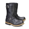 thumbnail image 1 of Milwaukee Leather MBM9066 Men's Antique Black Classic Engineer Motorcycle Riding Boots 10, 1 of 6