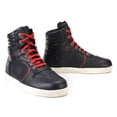 thumbnail image 1 of Milwaukee Leather MBM9102 Men's Black Leather with Red Shoe Lace Reinforced Street Riding Shoes w/ Ankle Support 10.5, 1 of 10