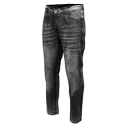 Milwaukee Leather MDM5001 Men's Metro Black CE Armored Motorcycle Riding Denim Jeans Reinforced w/ Aramid Fibers 44