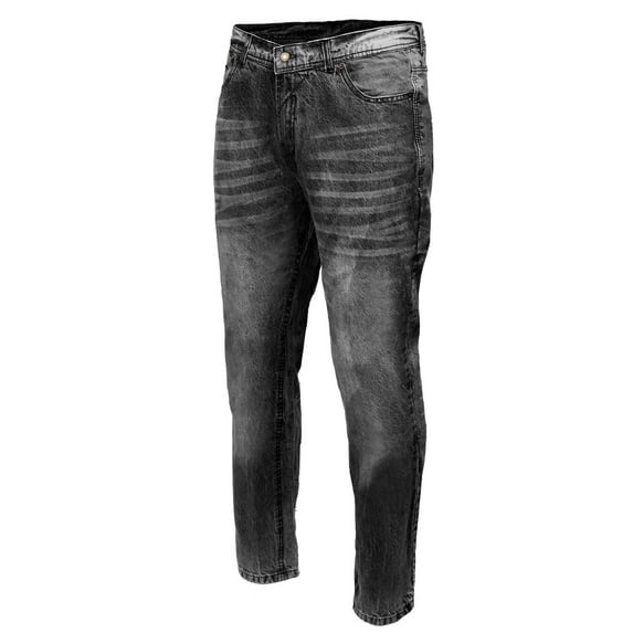 Milwaukee Leather Men's Classic Motorcycle CE Armored Riding Denim Jeans Pants Reinforced with Aramid Fibers 46 x 34