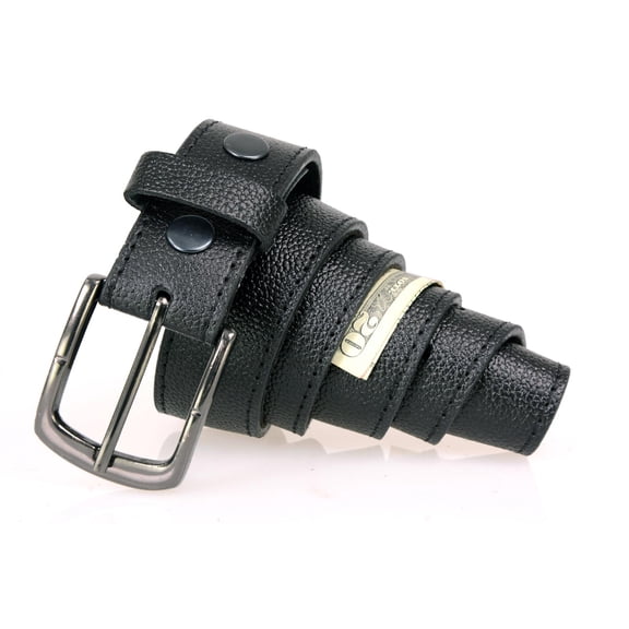 Milwaukee Leather Men's Premium Leather Biker Belts w/ Interchangeable Buckle -1.5 in Wide - In Various Designs 32