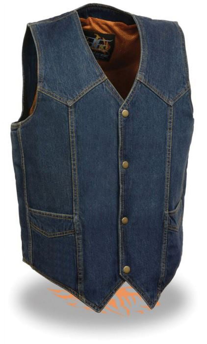 Milwaukee denim vest hot sale