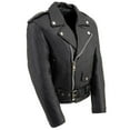 thumbnail image 1 of Milwaukee Leather SH2010 Toddlers Black Classic Motorcycle Leather Jacket 3X-Large, 1 of 7