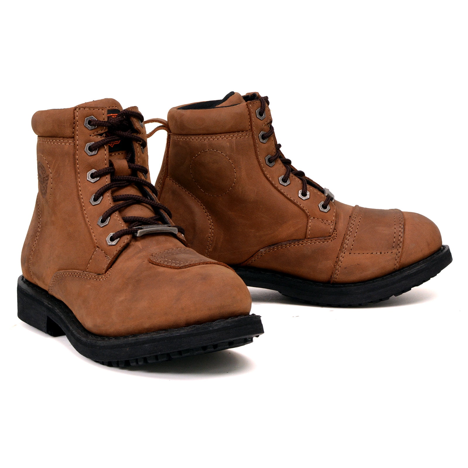 Bottes Pour Hommes En Cuir De Mollets Avec Semelle En