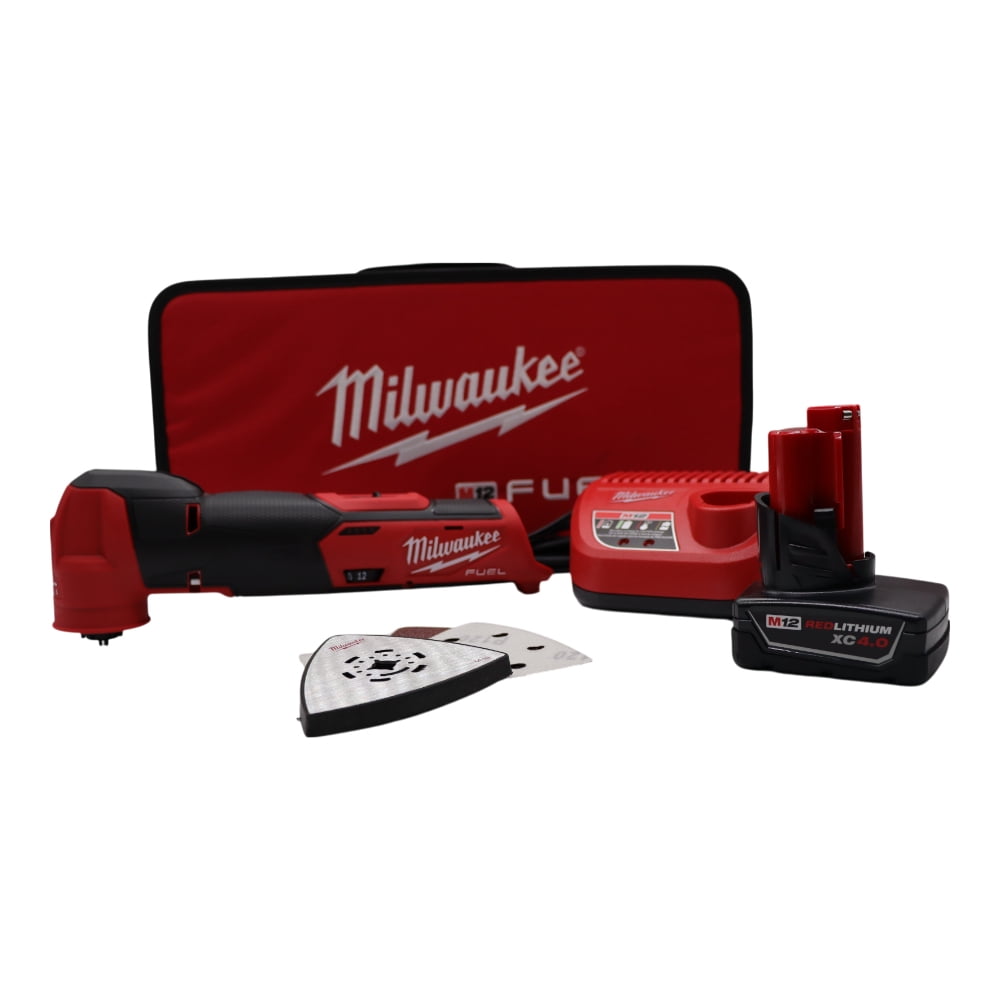 Milwaukee M12 FUEL 12V Lithium-Ion Cordless Oscillating Multi-Tool and Impact Dr