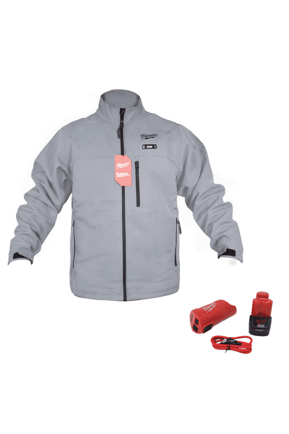 M12 Heated Jacket Kit (Gray) - Size 3XL