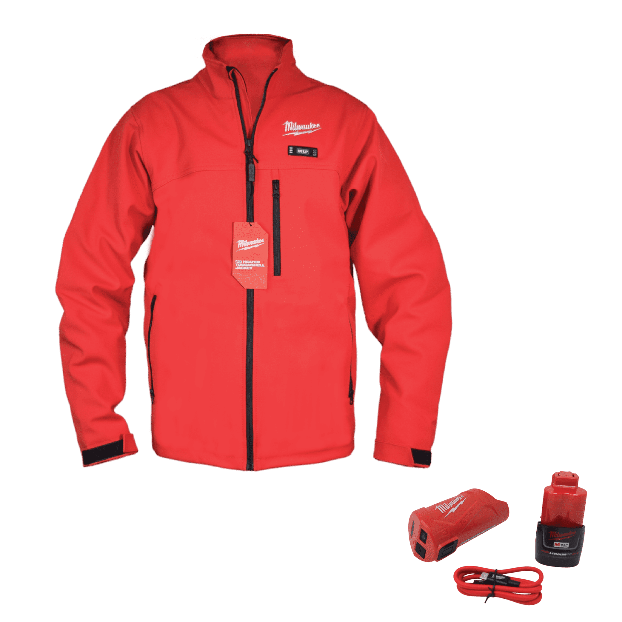 Milwaukee M12 AXIS M Long Sleeve 2024 Unisex Full-Zip Heated Jacket Kit