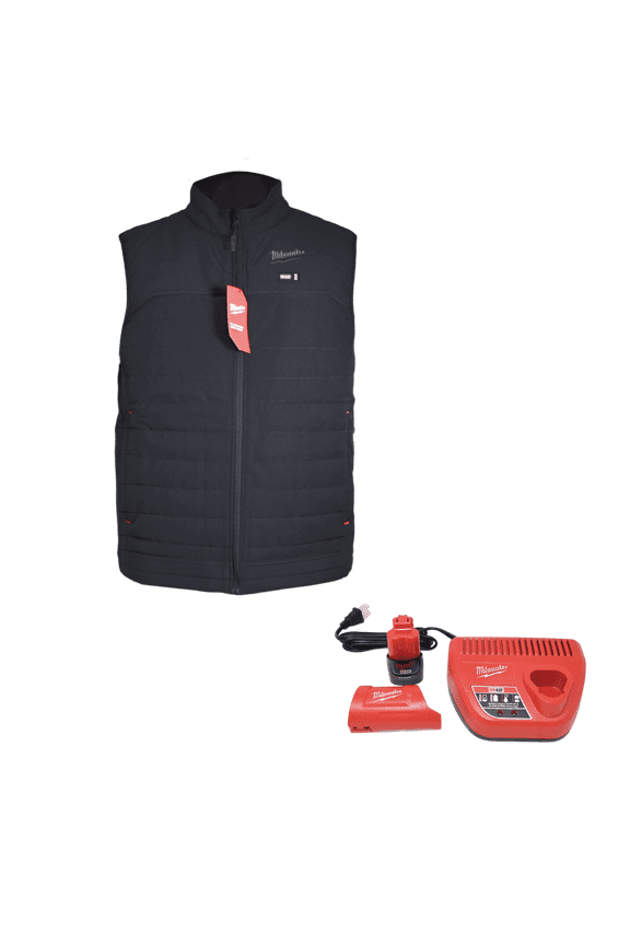M12 Heated Vest Kit (Black) - Size 2XL