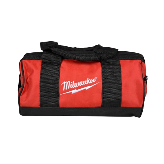 Milwaukee M12 Power Tools 13" x 7" x 7" M12 Heavy Duty Red/Black Canvas Tool Bag