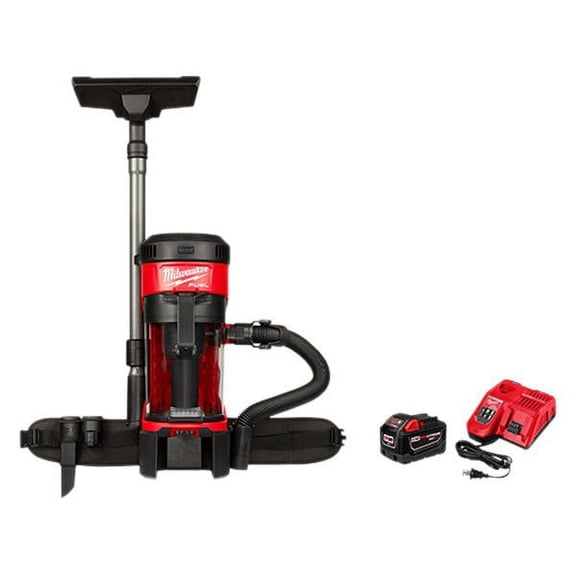 Milwaukee M18 0885-21HD 18-Volt 9.0Ah FUEL 3-in-1 Brushless Backpack Vacuum Kit