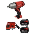 thumbnail image 1 of Milwaukee M18 1/2" 18V Cordless Impact Wrench 2663-20 with (2) 3Ah Battery & Charger, 1 of 7
