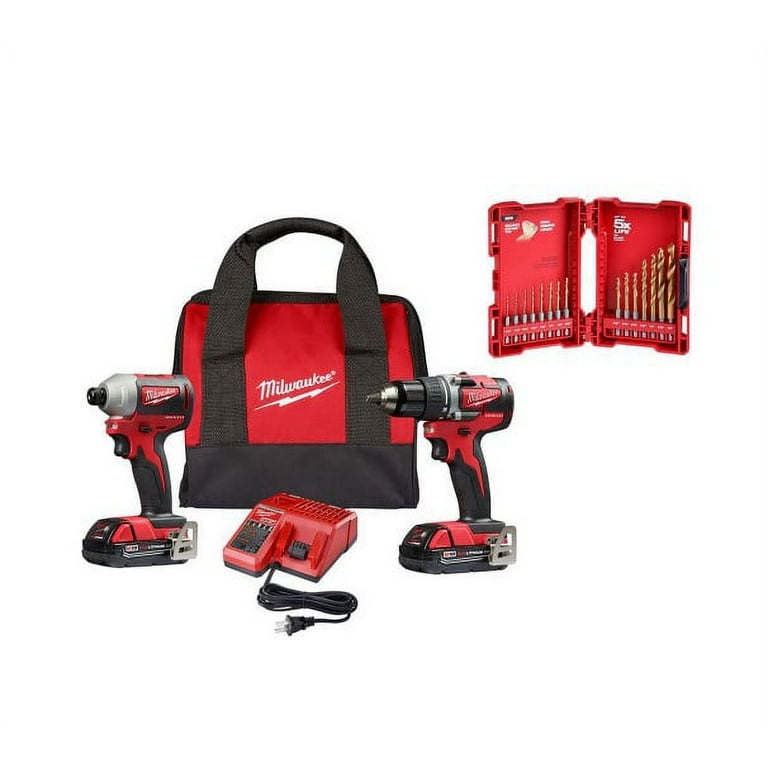 Milwaukee M18 18 Volt Lithium Ion Brushless Cordless Compact Drill