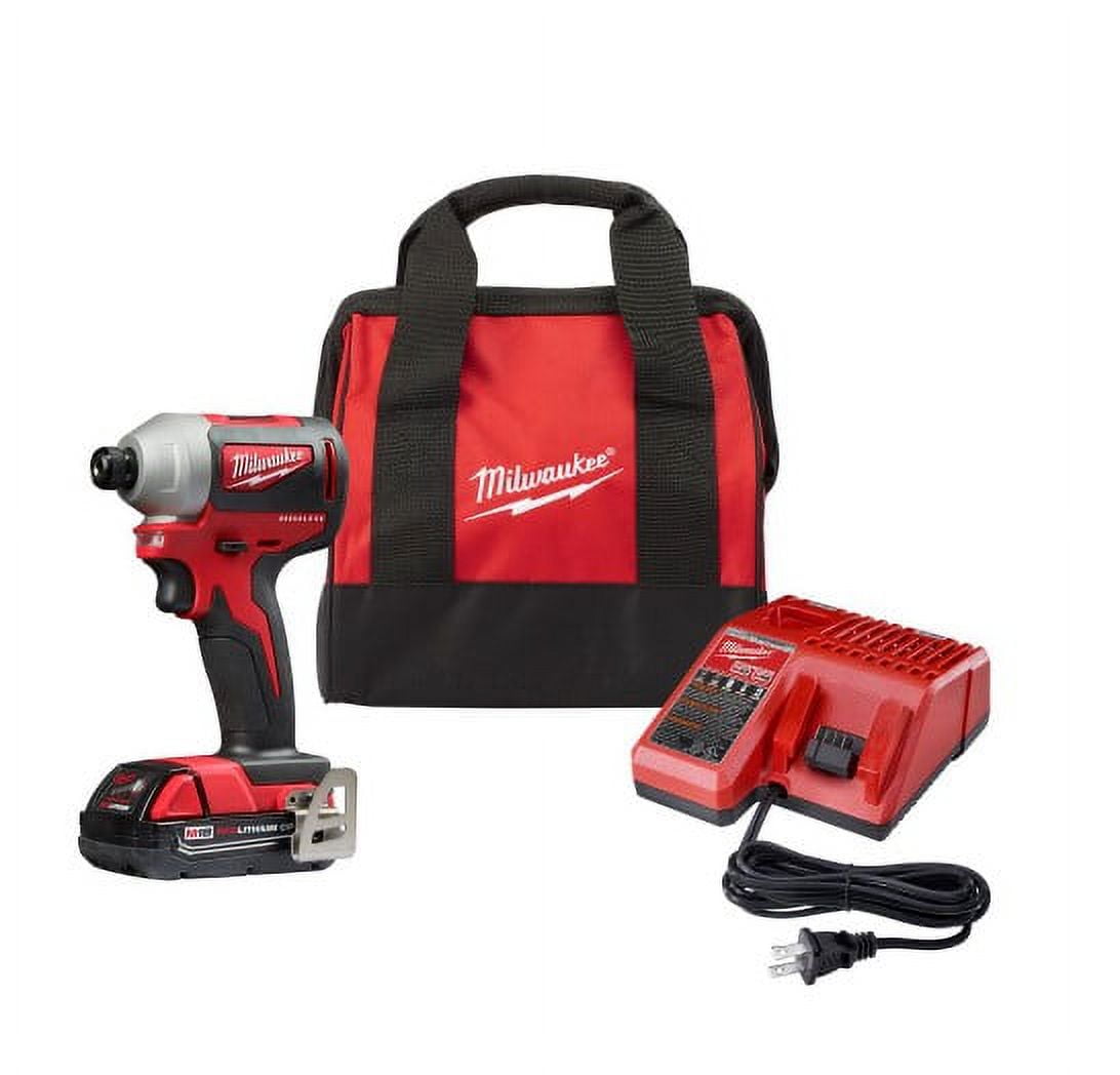 Milwaukee M18 18 Volt Lithium Ion Compact Brushless Cordless 1 4