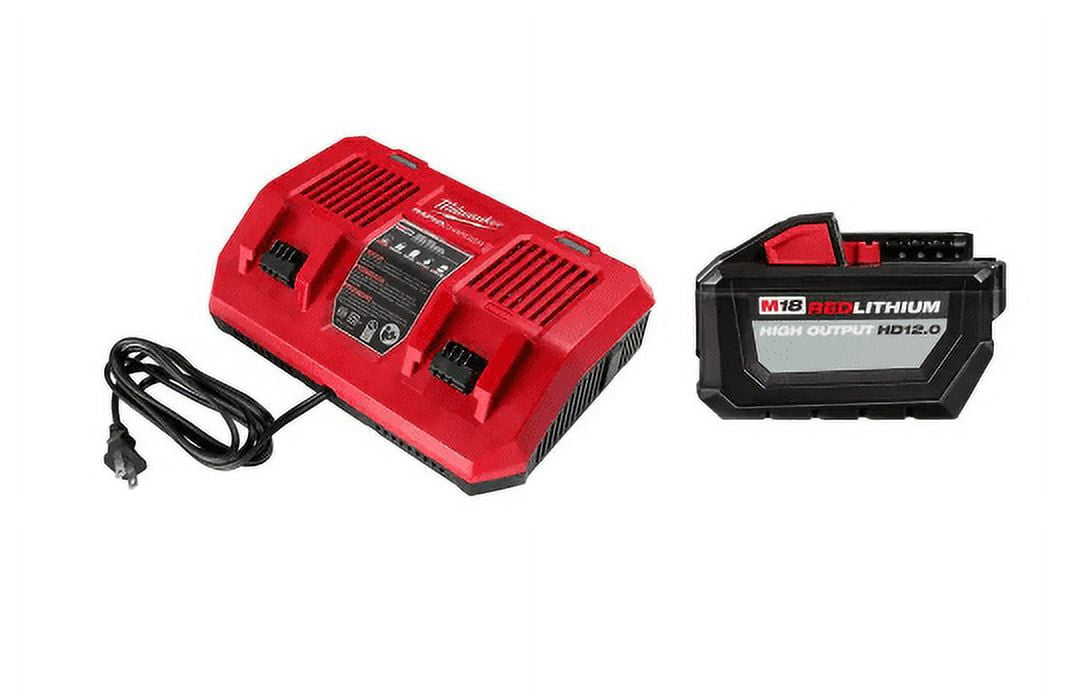 Milwaukee dual best sale bay charger