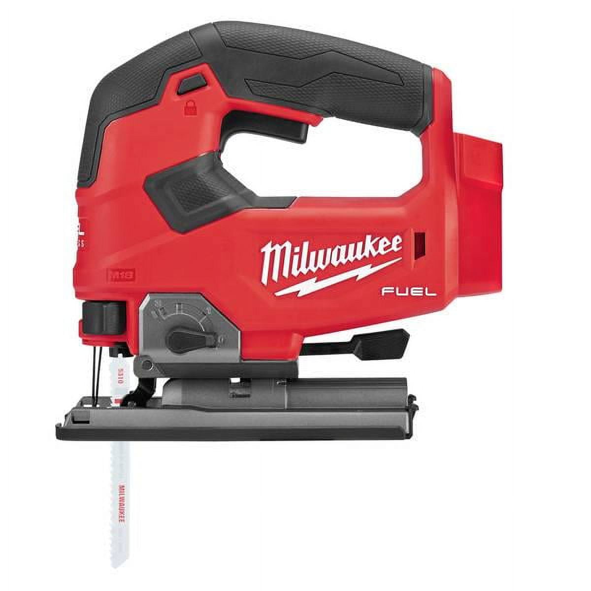 Milwaukee M18 18V Lithium-Ion Cordless FUEL Brushless D-Handle Jig Saw (Bare Tool)
