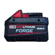Milwaukee M18 REDLITHIUM FORGE XC 8.0Ah Battery Pack   18V Lithium-Ion High-Output Power Tool Battery - Model 48-11-1881