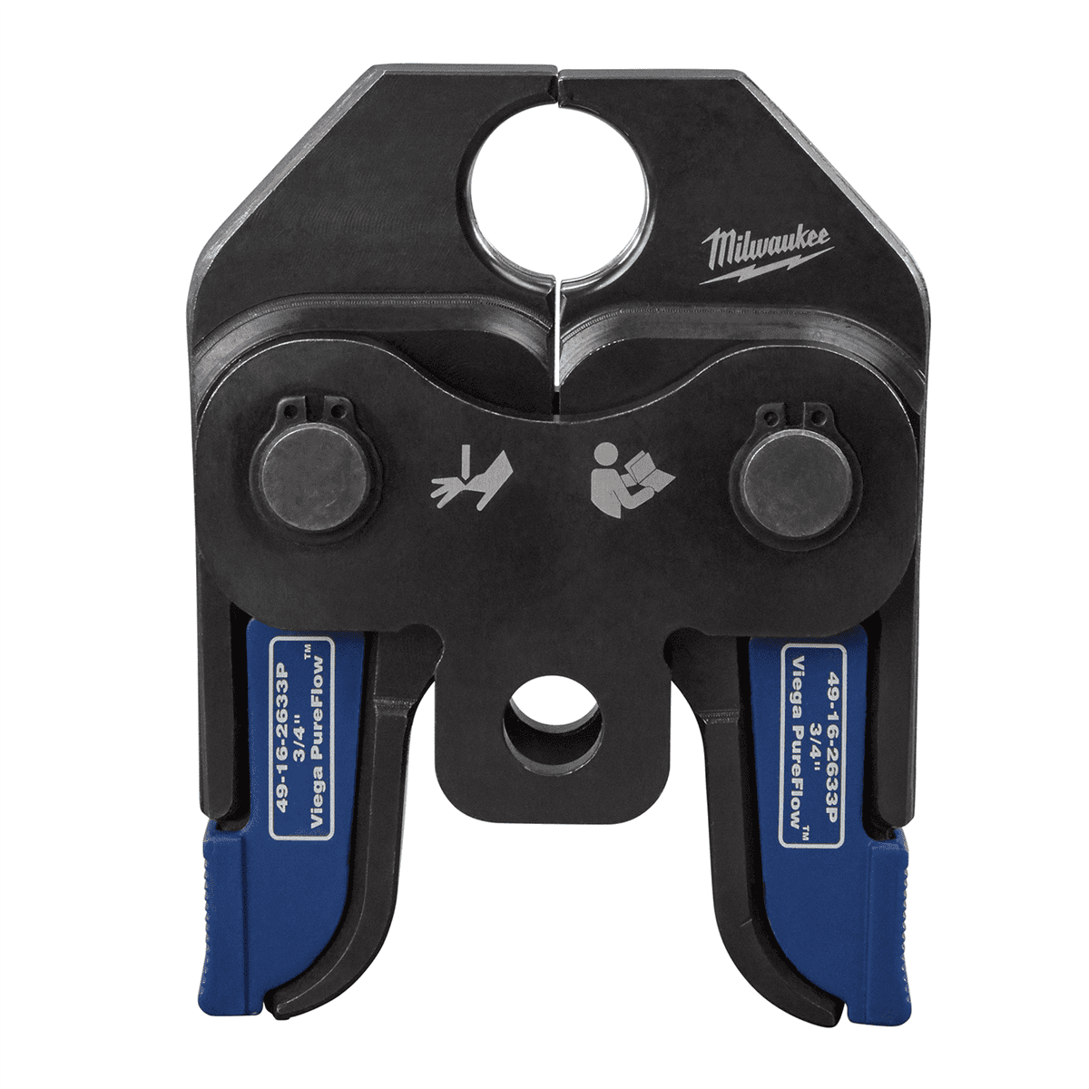 Milwaukee Tool M18 3 4 Viega PureFlow Jaw for M18 Short Throw Press Tool Walmart