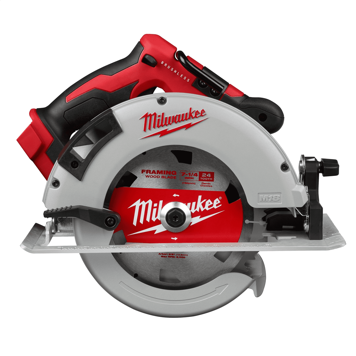 Milwaukee M18 7-1/4" 18V Brushless Circular Saw 2631-20 (Bare Tool)
