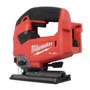 Milwaukee M18 FUEL D-Handle Jig Saw - Bare Tool 2737-20 - Cordless Brushless Power Tool with Tool-Free Adjustments, Integrated LED Light, and Dust Management