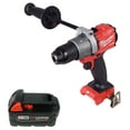 thumbnail image 1 of Milwaukee M18 Fuel 1/2" 18V Brushless Hammer Drill 2804-20 with 4Ah Battery, 1 of 5