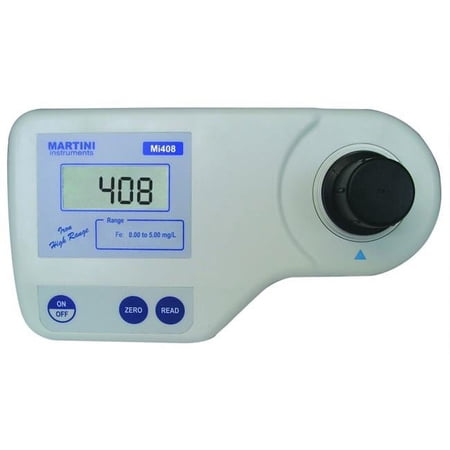 Milwaukee MI408 Iron High Range PRO Photometer for Water Analysis