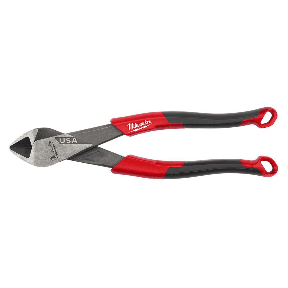 Milwaukee Tool 8" Diagonal Comfort Grip Cutting Pliers (USA)