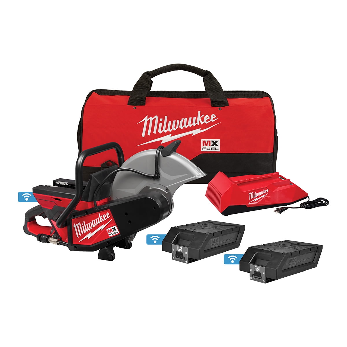 Milwaukee MXF314-2XC MX FUEL Brushless Lithium-Ion 14 in. Cordless Cut-Off Saw Kit (6 Ah)