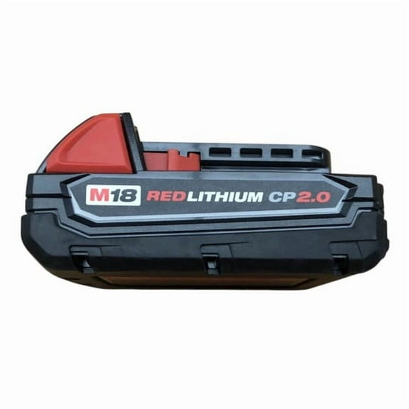 Milwaukee M18 REDLITHIUM 2.0 Compact Battery Pack  48-11-1820, 18V Lithium-Ion, 2.0Ah