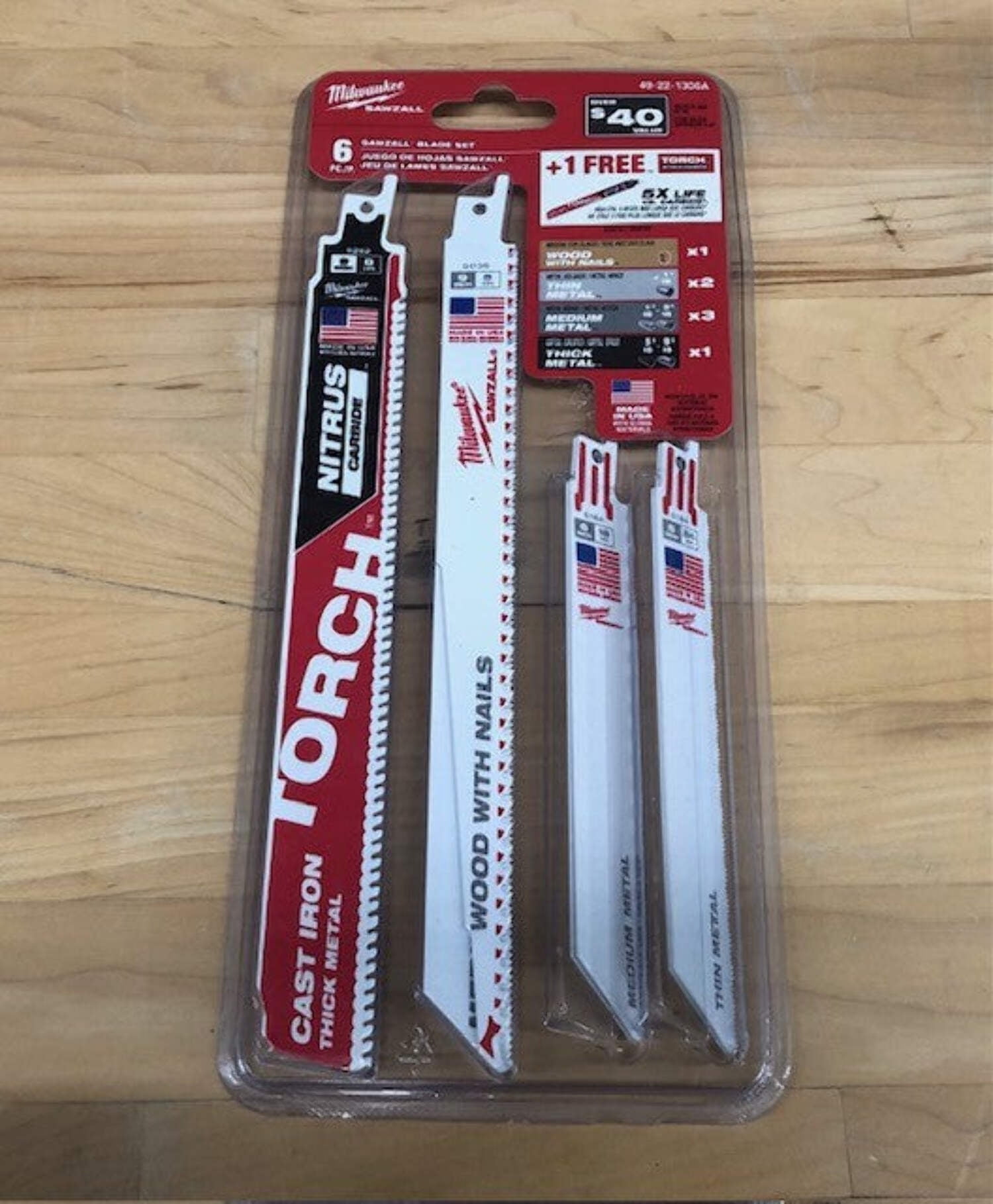 Milwaukee SAWZALL General Purpose Reciprocating Blade Set (6-Piece)