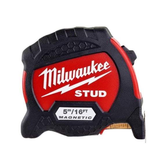 Milwaukee - STUD II Magnetic Tape Measure 5m/16ft (Width 33mm)