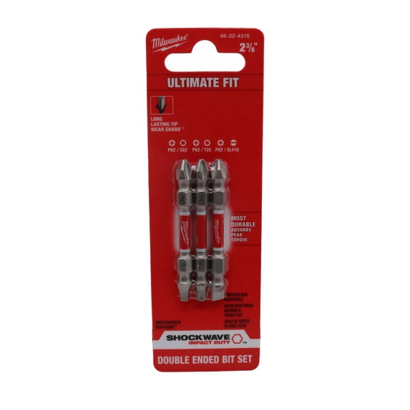 Milwaukee Shockwave 6 Impact Duty Magnetic Bit Holder 1/4 Hex Bit Extension with Shockzone Torque Absorption, Slim Profile, Magnetic Tip for Fastener Retention